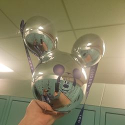 NEW Disney 100th Anniversary Mickey Mouse Platinum Balloon 
