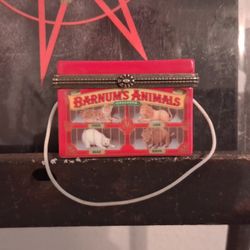 Rare Barnum's Animal Crackers Trinket Box By Midwest Of Cannon Falls 