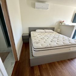 King Size Bed Frame And Mattress