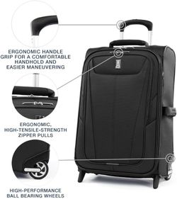 Travelpro Maxlite 5 Carry-On Luggage – Black – 21"