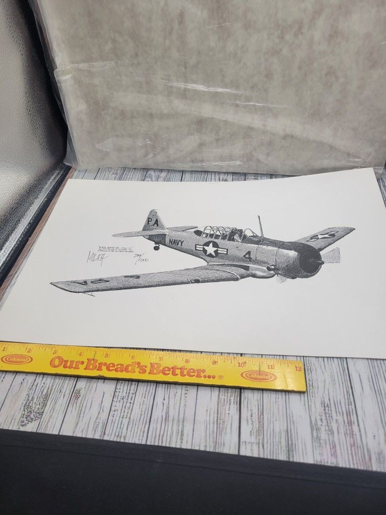 Naval Aviation lithograph by Joe Milich.