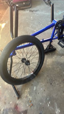 Blue BMX Bike elite
