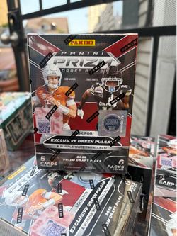 2025 panini PRIZM draft picks football blaster box