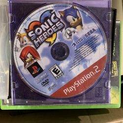 Sonic Heroes PS2 Game