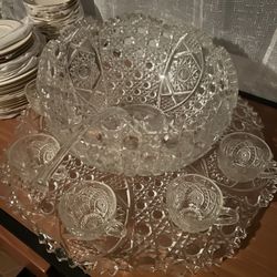 Wedding Platter And Bunch Bowl