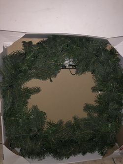 Christmas wreath/ Corona navideña