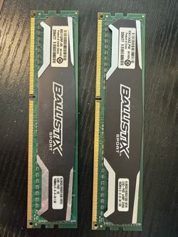 Ballistic Sport 16GB (2 X 8GB) DDR3