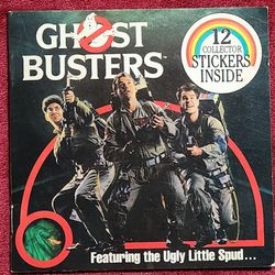 1984 Ghostbusters Movie And Sticker Book