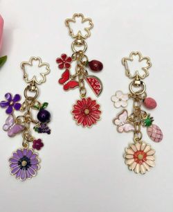 Flower Keychain 