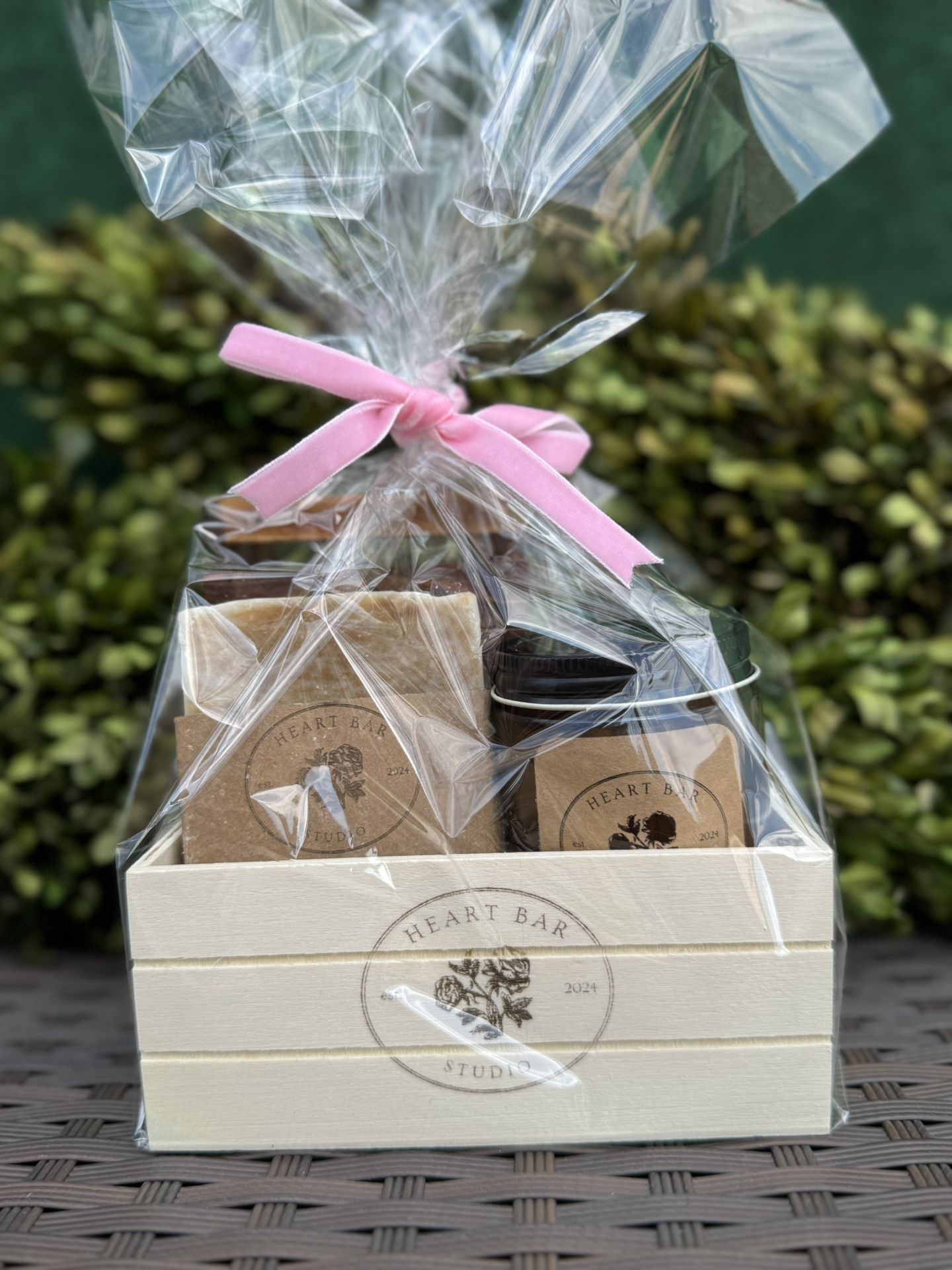 100% Natural Body Bundle -Rose soap/Body Butter