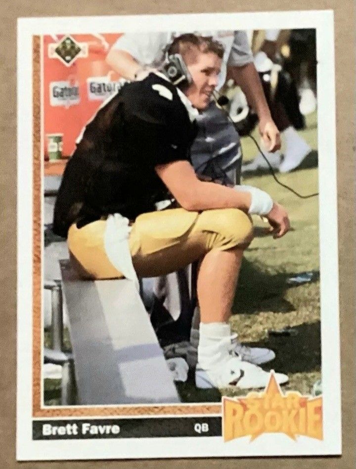 Really Nice Brett Favre Rookie Card # 611 MINT