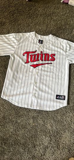 Vintage Minnesota Twins Justin Morneau Jersey 