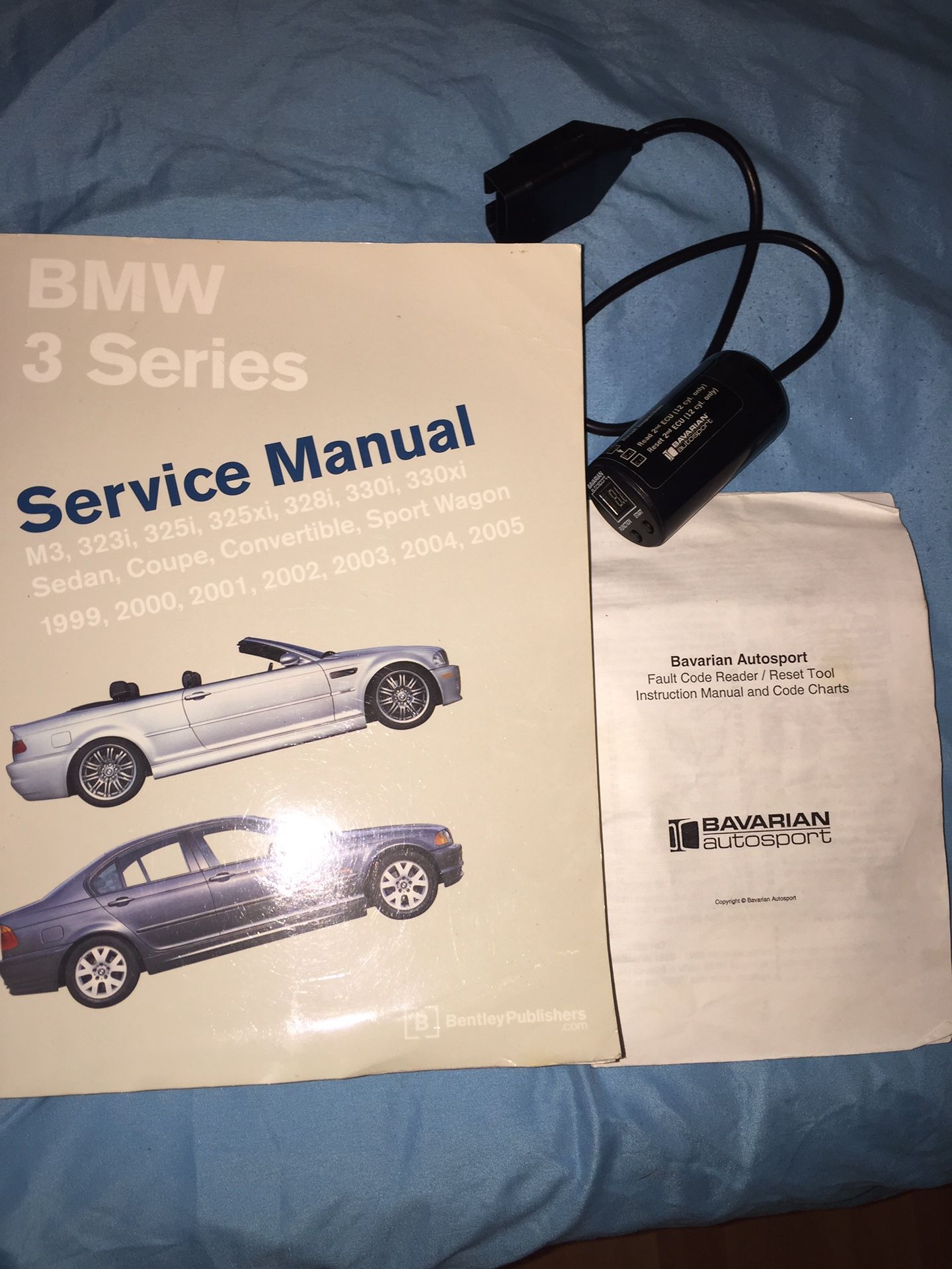 1999- 2005 BMW Service manual & Bavarian code reader $75 OBO