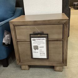 Night Stand Gray 