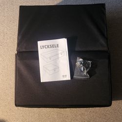 LYCKSELE Storage box chair bed black
