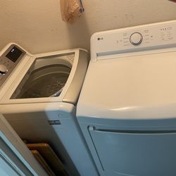 LG  WASHER AND DRYER