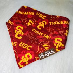 USC College Dog Bandana 