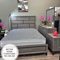 Brand New Bedroom Set In Box- Shop Now Pay Later