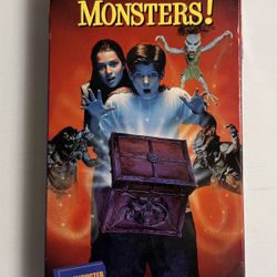 (VHS) Mystery Monsters (1997) Blockbuster Video Release