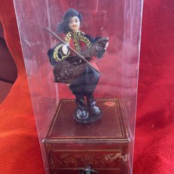 Made In Greece Greek Traditional Dressman Music Box Playing Never On A Sunday Imported From Greece (4 available)