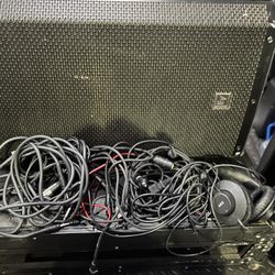 DJ Denon Prime 4 With Hard Case, Ev Speaker, Headphone And Wires 