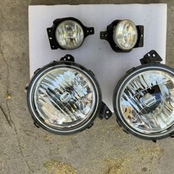 Wrangler JL Headlights And Fog Lights