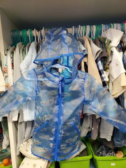 Baby Boy Rain Jacket Size 18m