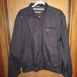 Black ,Members Only Jacket, Size M