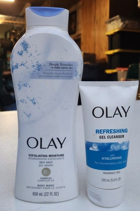 Olay Bodywash & Facial Cleanser