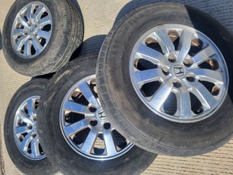 Rims for Honda oddysey