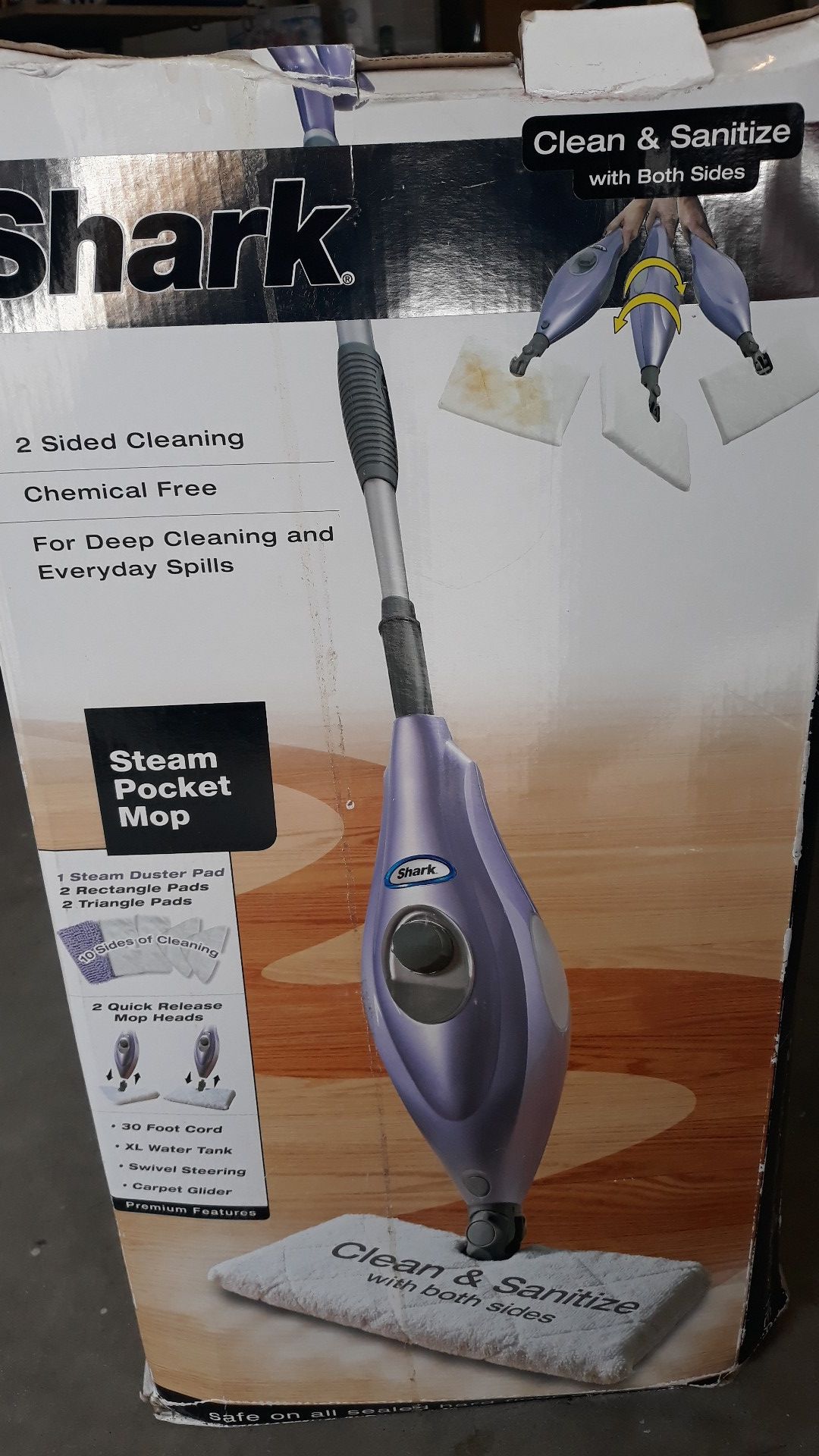 Shark steam pocket mop