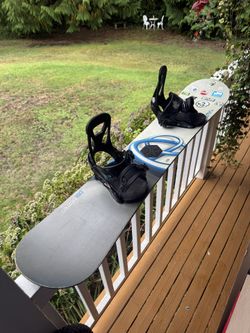 Burton Cruzer 160 Snowboard W/burton bindings