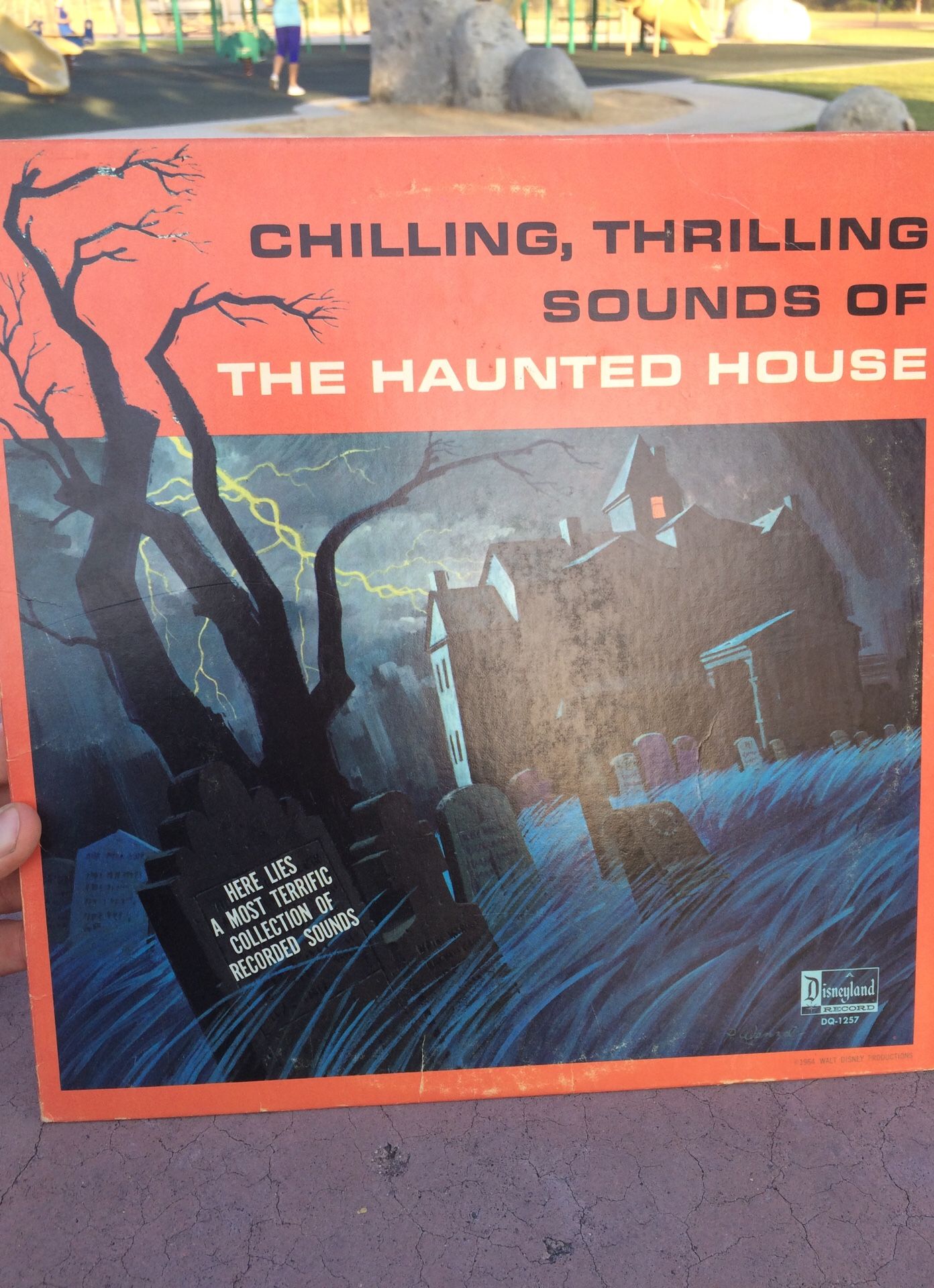 Disneyland Haunted Mansion House record 1964 vinyl