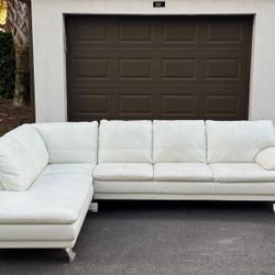Sectional Sofa/Couch - Leather - Delivery Available 🚛