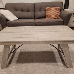 Living Room Set (Couches, Tables, Lamps)