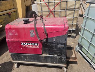 Miller Killer Welder on Rolling Cart