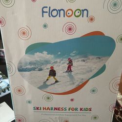 New Flonoon Pink Ski/Snowboard Backpack Harness For Kids