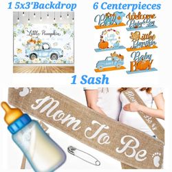 Fall Baby Shower 3 Piece