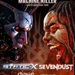 Static X / Sevendust Tickets Tonight