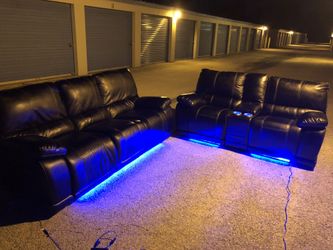 Power Reclining Couch And Loveseat