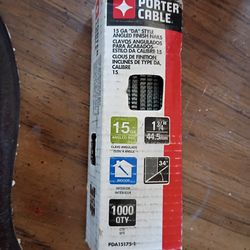 Clavos calibre 15 de 1 3/4 en angulo 34°