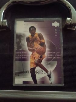 Kobe bryant honor roll card