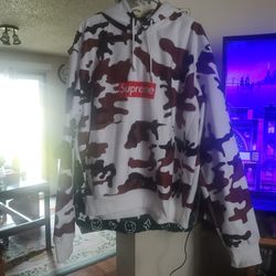  winter camo hoody  Xl  new