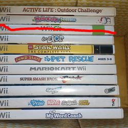 Wii Games Lot