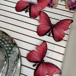 Set Mariposas Acrílicas 