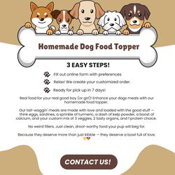 Homemade Dog Food