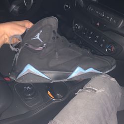Chambray Jordan 7s Sz 12