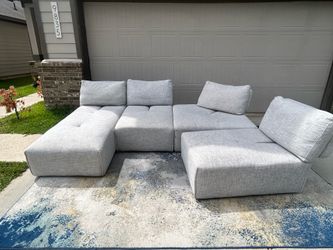 Sectional couch modular L-shaped sofa sala delivery available