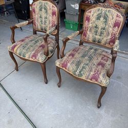 2- Antique Looking Chairs