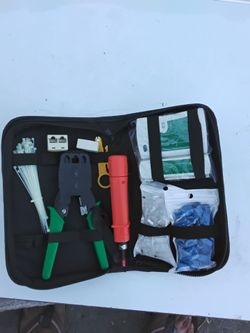 Network lan repair tool kit box